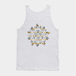 Minimalist Africa Pattern floral Tank Top